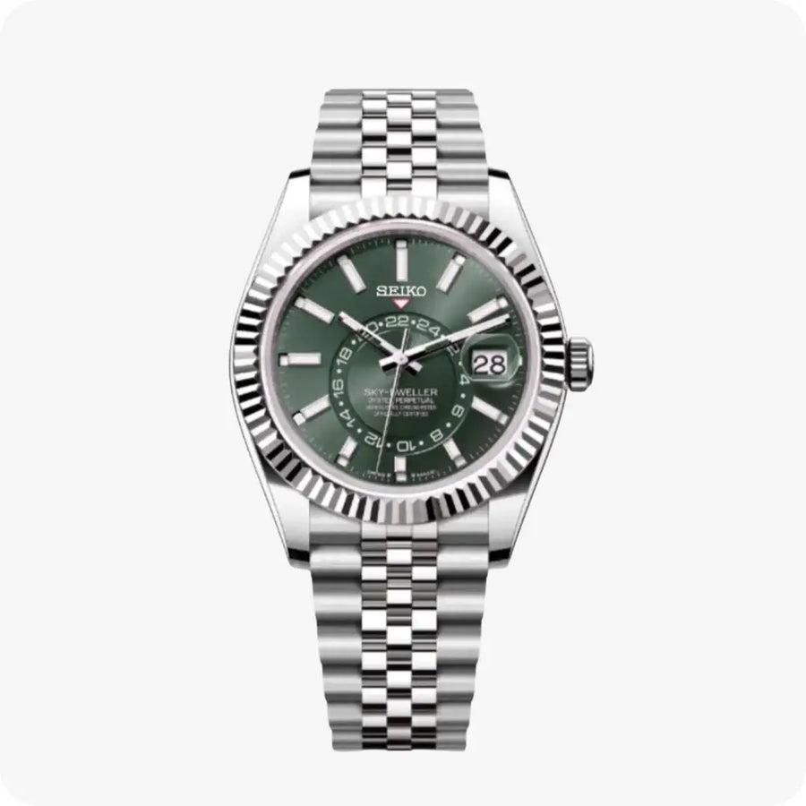 Seikojust Sky Dweller Mint Green