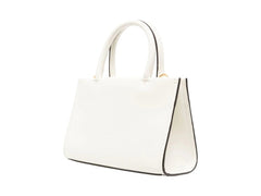 Tory Burch Ella Bio Mini Tote White