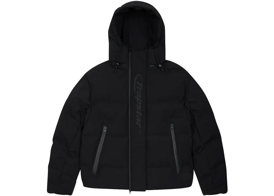 Trapstar Hyperdrive Technical Puffer Jacket (Fw23) Blackout Edition