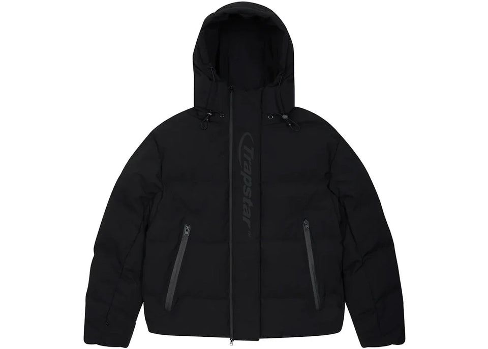 Trapstar Hyperdrive Technical Puffer Jacket (Fw23) Blackout Edition
