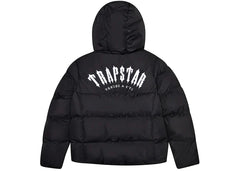 Trapstar Irongate Hooded Puffer Jacket Black
