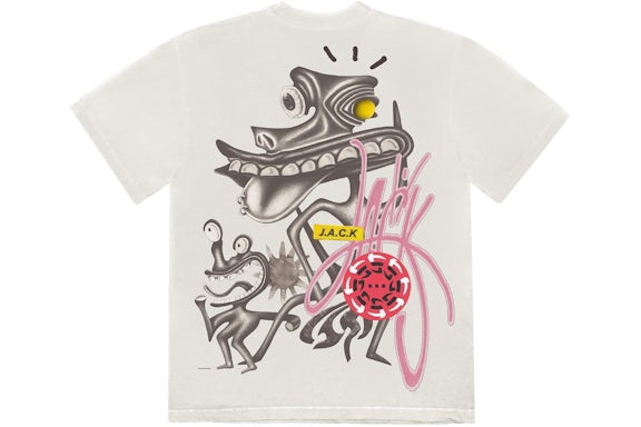 Travis Scott Artifacts T-Shirt Natural