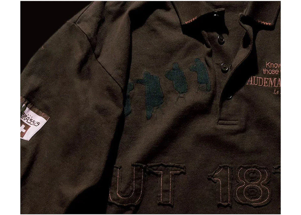 Travis Scott Cj x Audemars Piguet Rugby Sweater Dark Brown