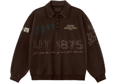 Travis Scott Cj x Audemars Piguet Rugby Sweater Dark Brown