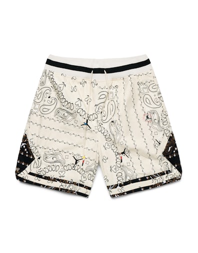 Travis Scott x Jordan Paisley Shorts Orewood