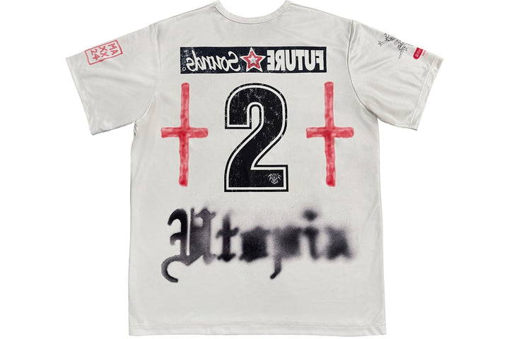 Travis Scott England Soccer Jersey White