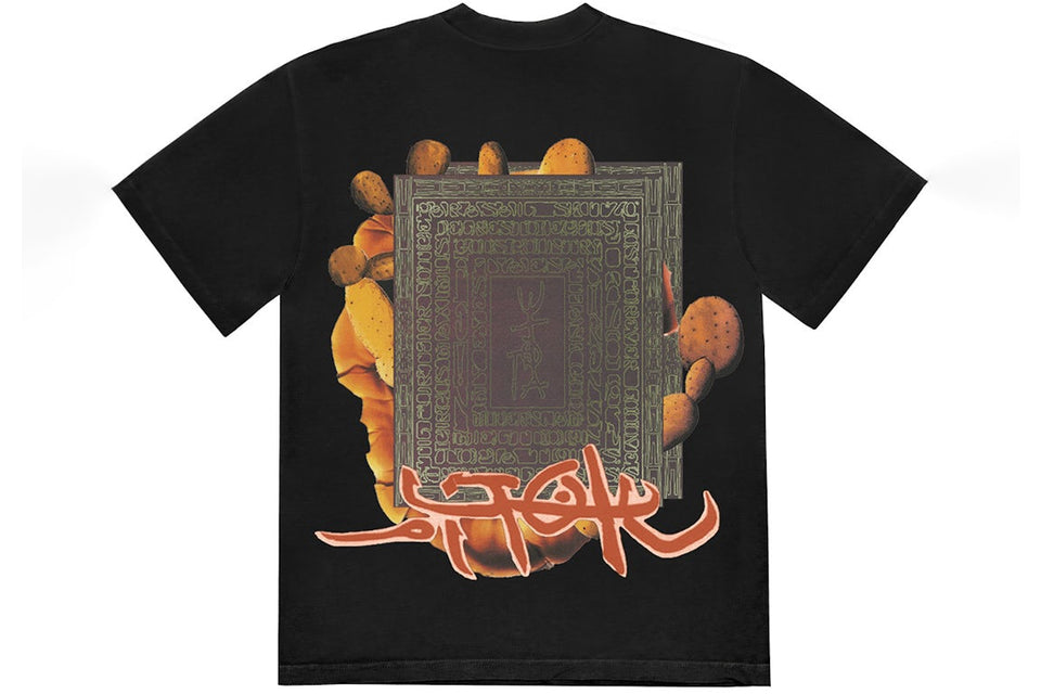 Travis Scott Utopia Manuscript T-Shirt Black