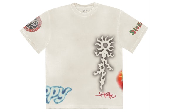 Travis Scott Siren T-Shirt White