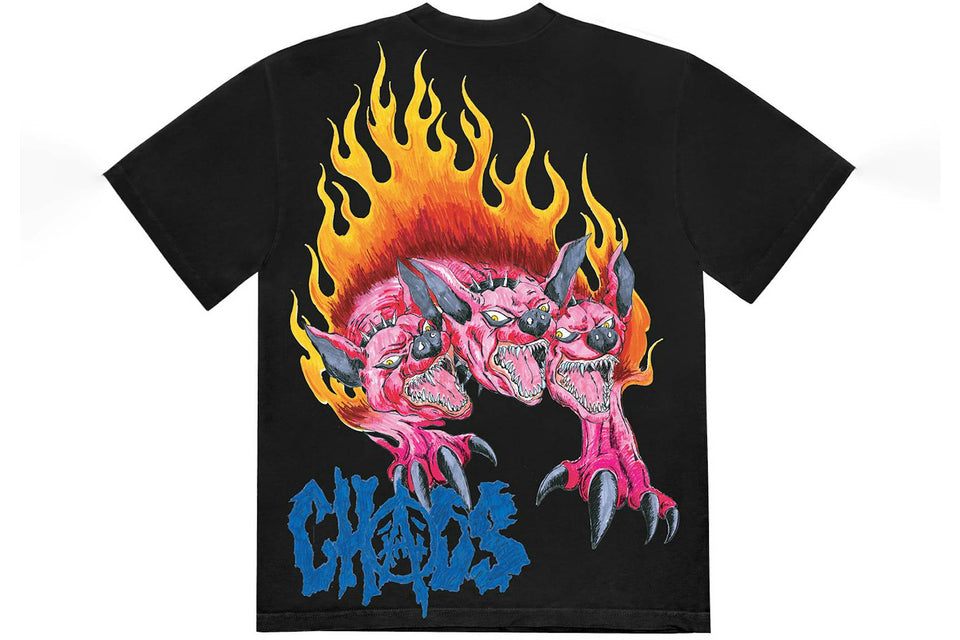 Travis Scott Utopia x St Michael 1B T-Shirt Black