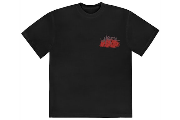 Travis Scott x KAWS Utopia II T-Shirt Black