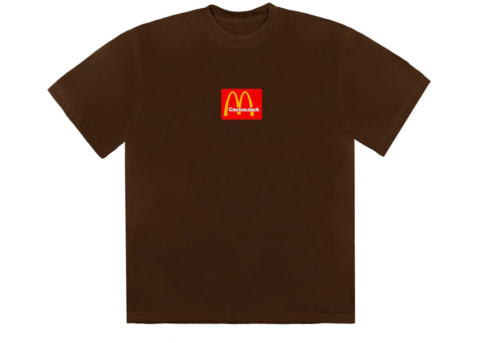 Travis Scott x Mcdonald'S Sesame Iii T-Shirt Brown
