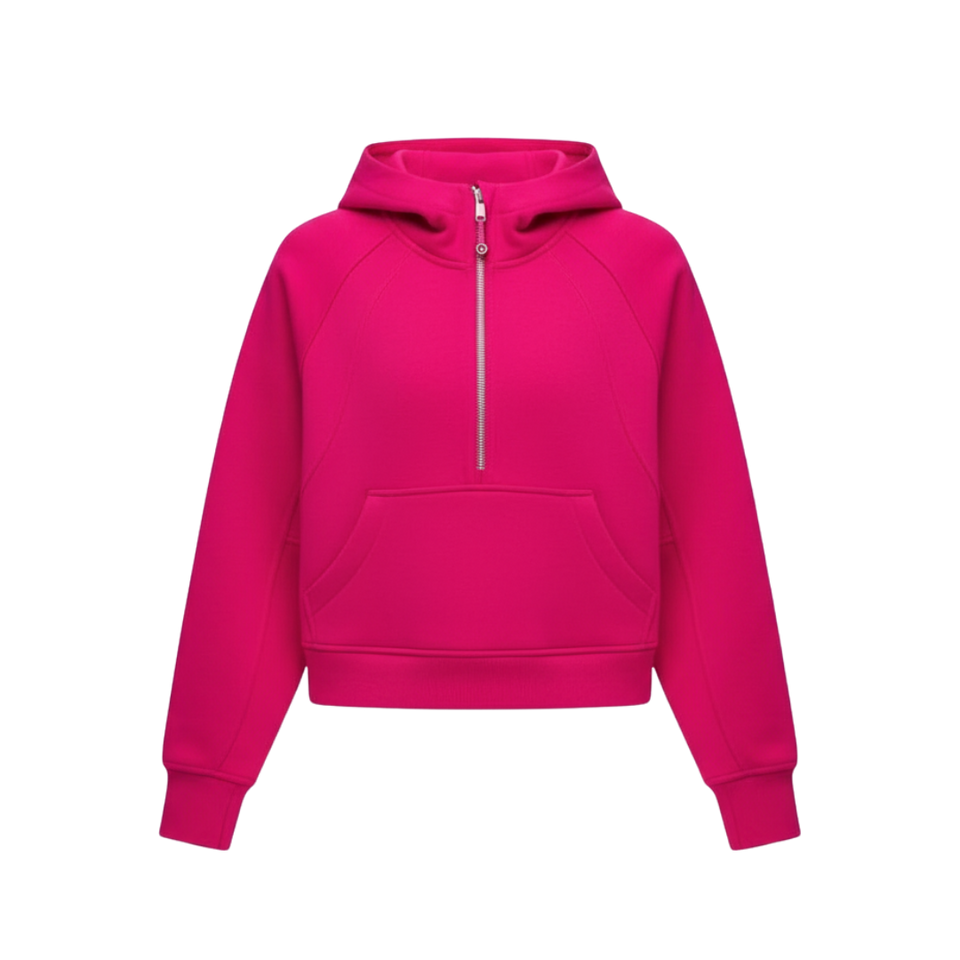 Lululemon Scuba Oversized Half-Zip Hoodie Passionate