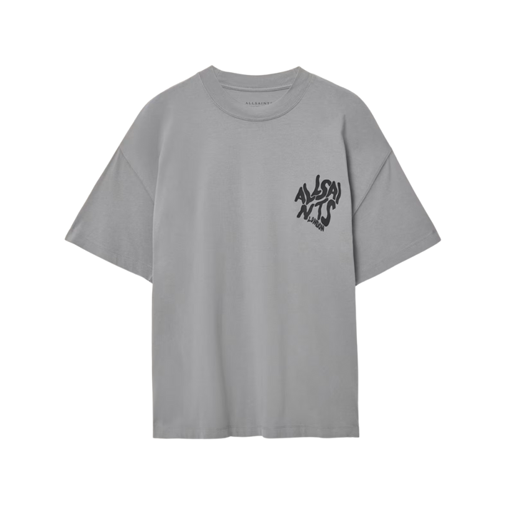 Orlando Logo Print Oversized T-Shirt (March Grey)