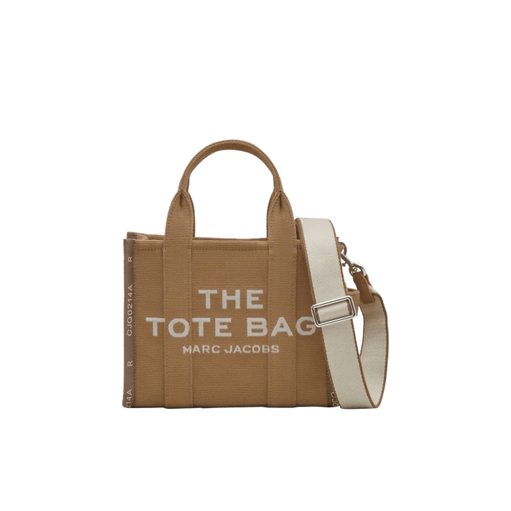 Marc Jacobs Jacquard Small Tote Bag Camel