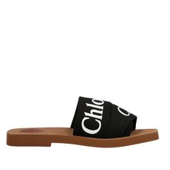 Chloe Black Woody Sandals