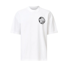 Allsaints distortion T-Shirt in ashen white