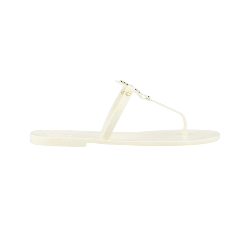 Tory Burch Mini Miller Jelly Sandal Ivory (Women's)