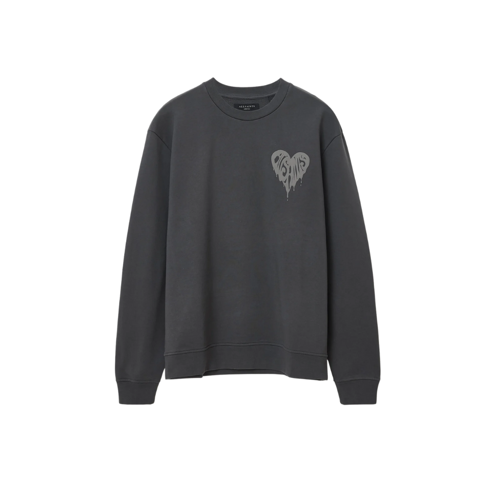 TRIP CREW - Sweatshirt - washed black