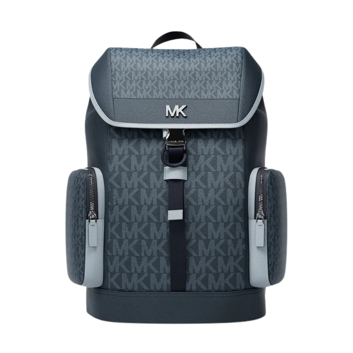Michael Kors Cooper Medium Signature Logo City Backpack Admirl Multi