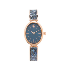 Crystal Rock oval watch