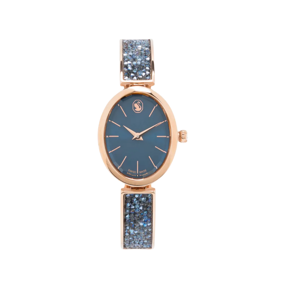 Crystal Rock oval watch