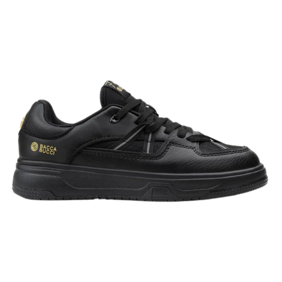 Bacca Bucci Founder Edition MIDNIGHT HUSTLE Low-Top Men's Sneakers (Only 99 Pairs)