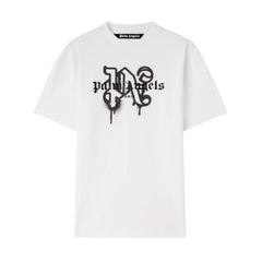 Paris Monogram Spray T-Shirt White [Sourcex Exclusive]
