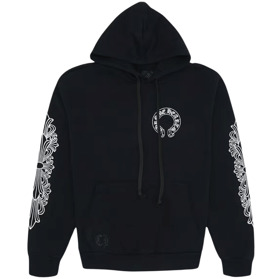 Chrome Hearts Horseshoe Hoodie Black