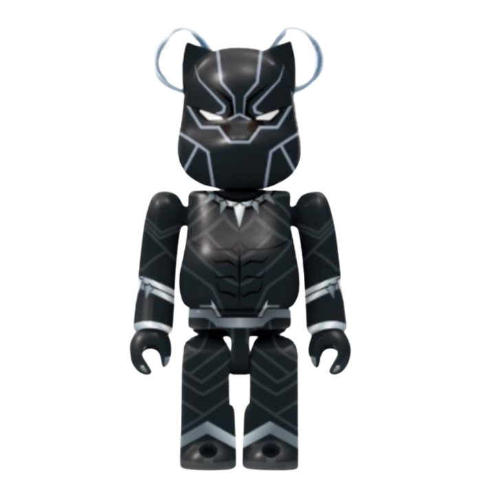 Bearbrick Happy Marvel Ichibankuji 2021 Black Panther 100%