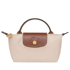Longchamp Le Pliage Original pouch with handle in the color Paper