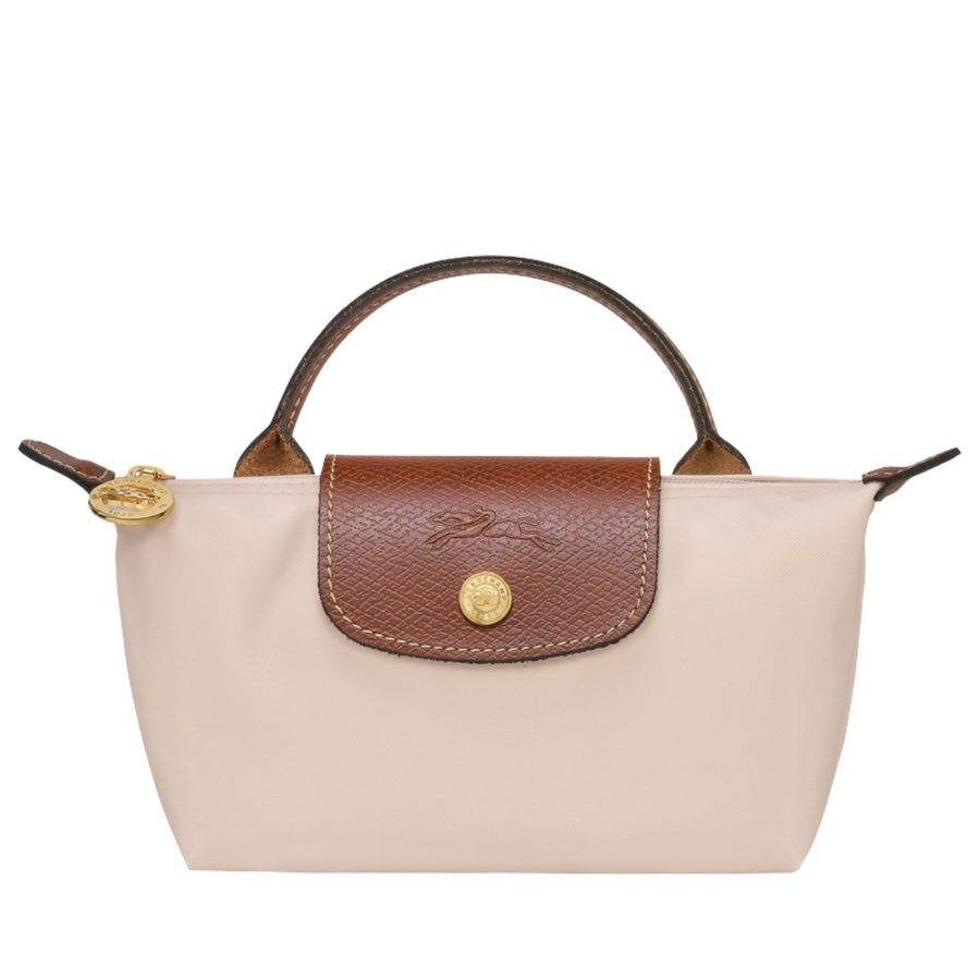 Longchamp Le Pliage Original pouch with handle in the color Paper