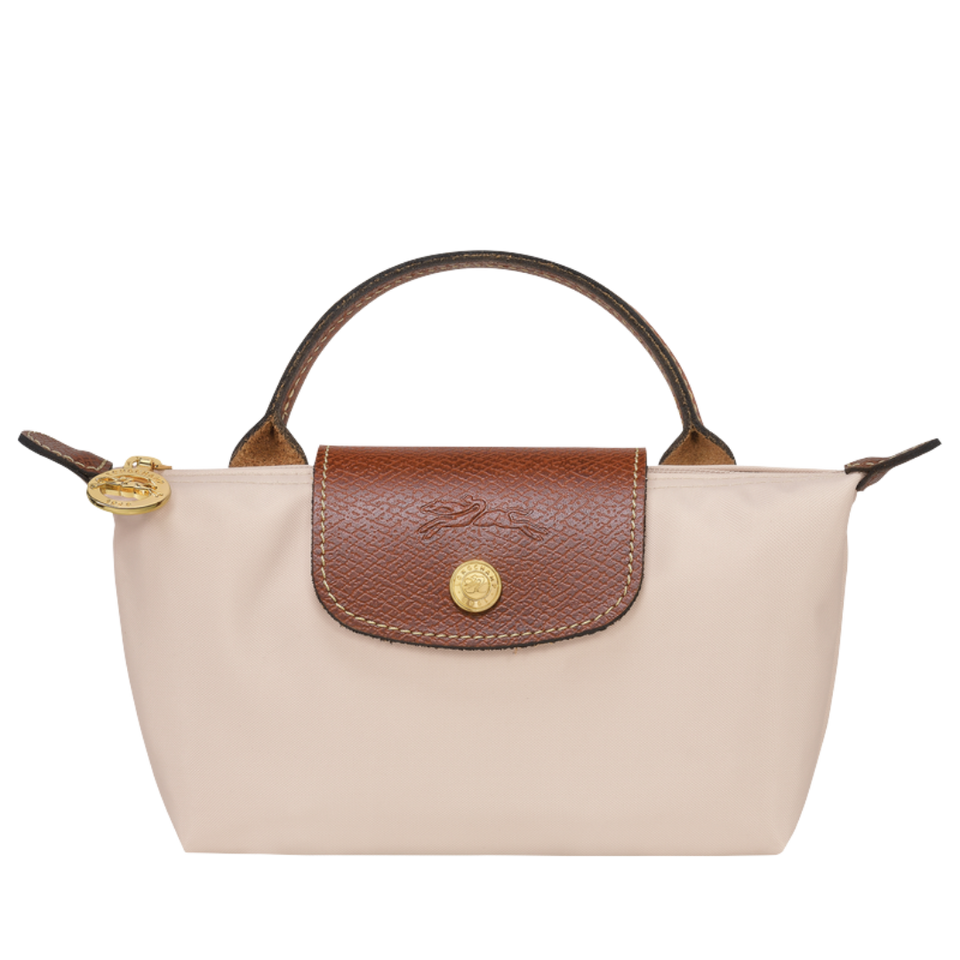 Longchamp Le Pliage Original pouch with handle in the color Paper