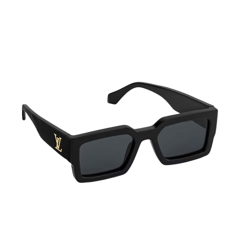 Louis Vuitton LV Clash Square Sunglasses Black/Gold (Z1579E/W)