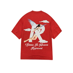 Represent Storms In Heaven T-Shirt Burnt Red