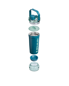 The Vitalize Shaker Bottle 20 OZ Coastal Teal