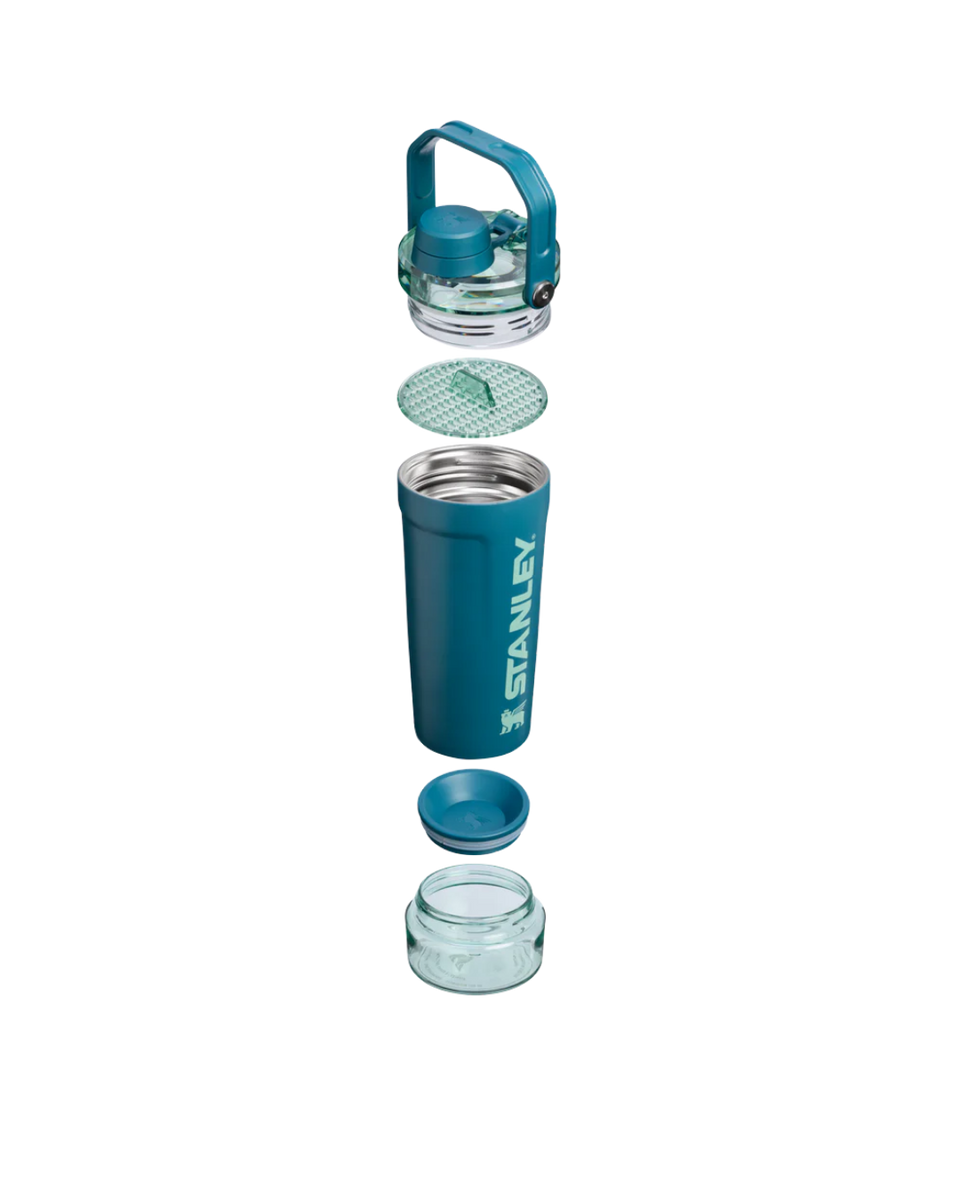 The Vitalize Shaker Bottle 20 OZ Coastal Teal
