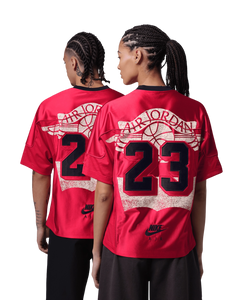 Jordan X LEVIS JERSEY GYM RED/BLACK-PALE IVORY
