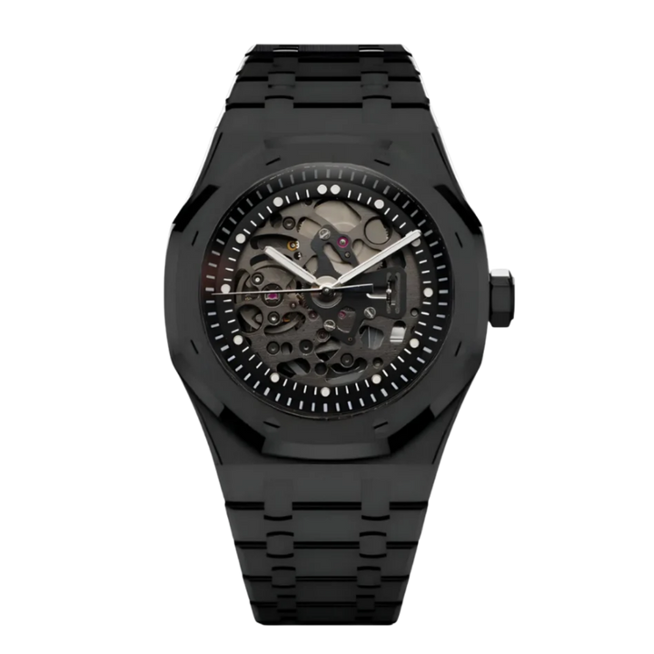 Royal Seikoak Skeleton Full Black