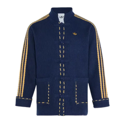 Adidas Originals Chinese New Year FW25 Knit Jacket Navy Blue