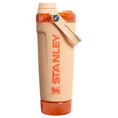 The Vitalize Shaker Bottle 20 OZ Orange Sherbet