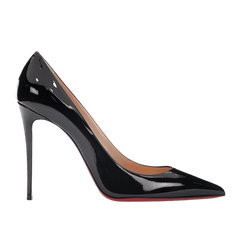Christian Louboutin Kate 100mm Pump Black Patent Leather