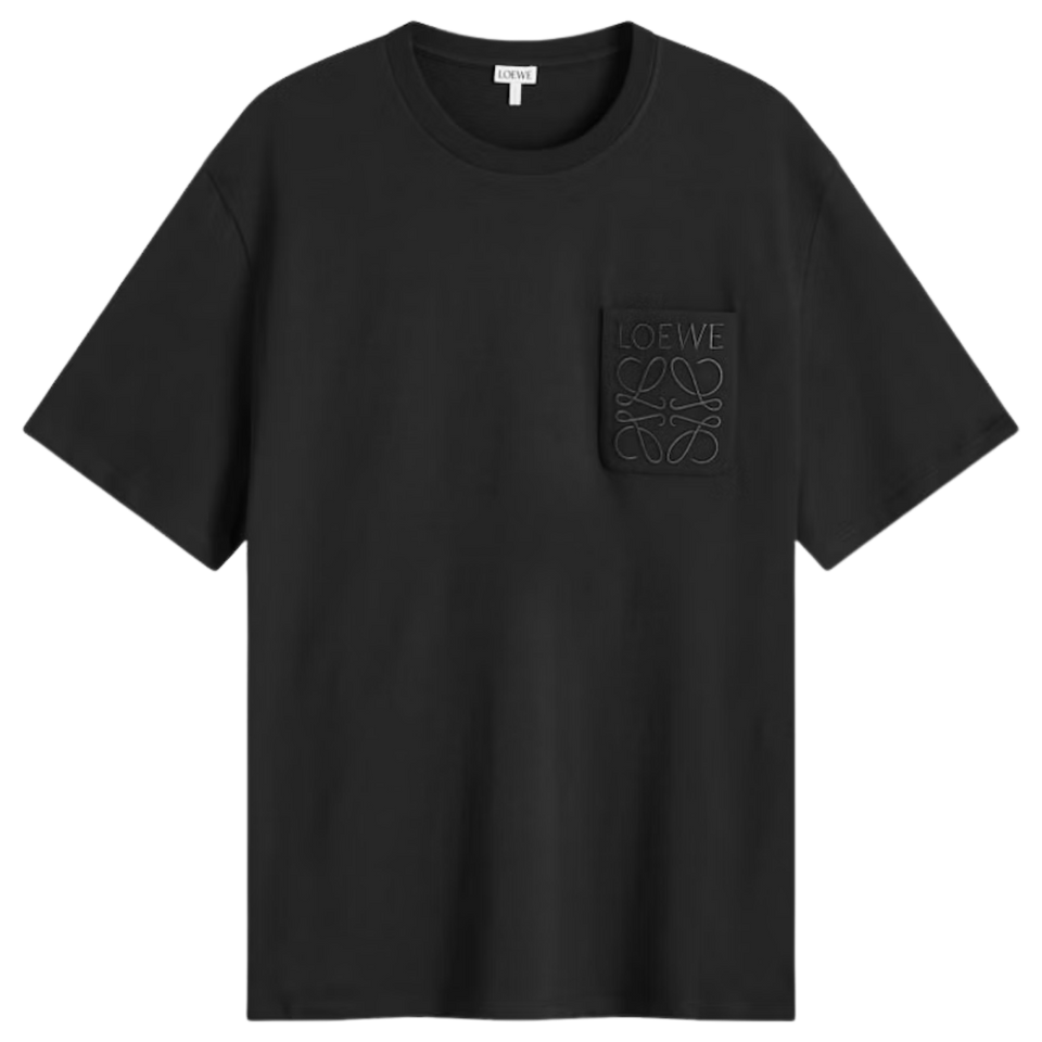 LOEWE Anagram Pocket T-Shirt Black