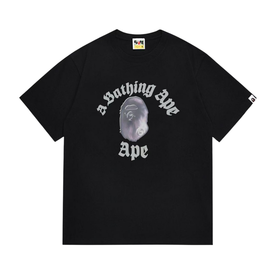 Bathing Ape Gothic College Relaxed Fit T-Shirt