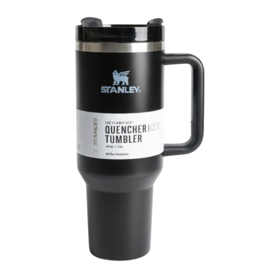STANLEY Black Single Stainless Steel Solid Double Wall Vacuum Water Bottle