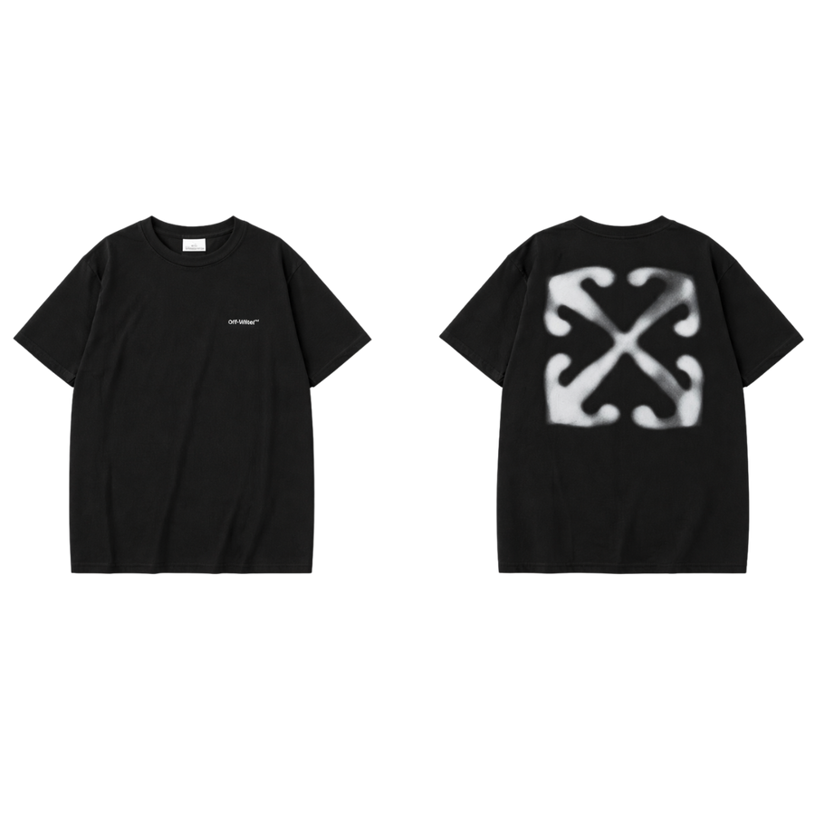 Off White Men's Vanish Arrows Oversized T-Shirt, Signature Motif