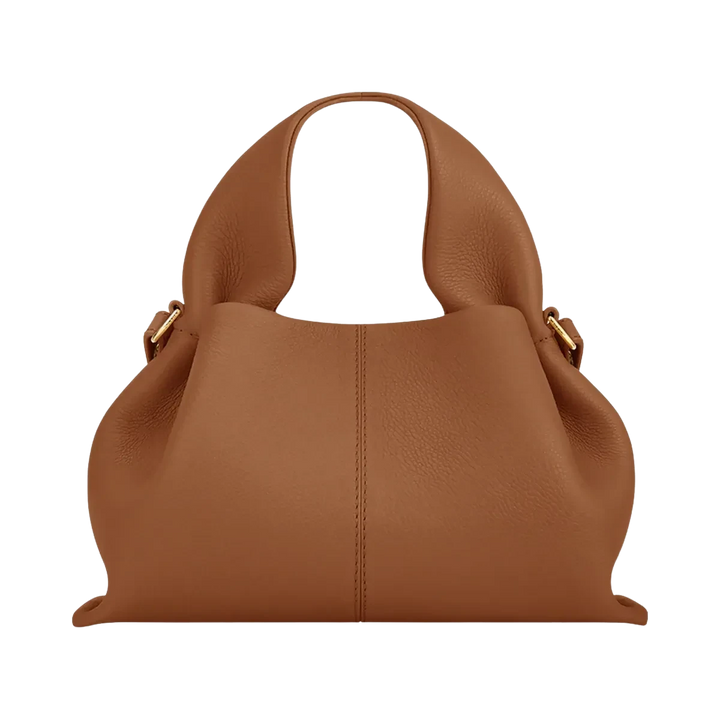 Polene Numero Neuf Mini Textured Camel