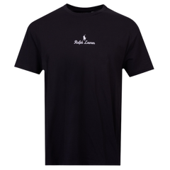 Polo Ralph Lauren Mens Classic Fit Stitch Logo Black T Shirt
