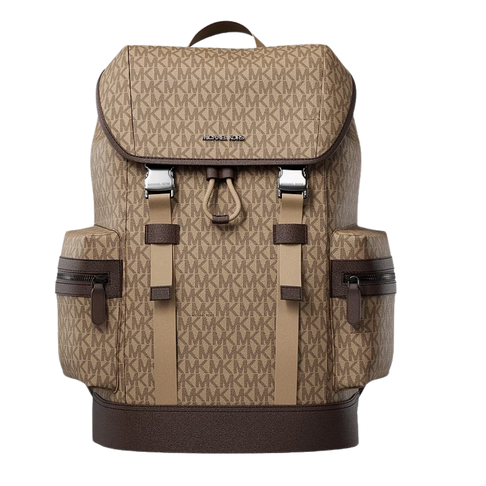 Michael Kors Cooper Logo Backpack CAMEL
