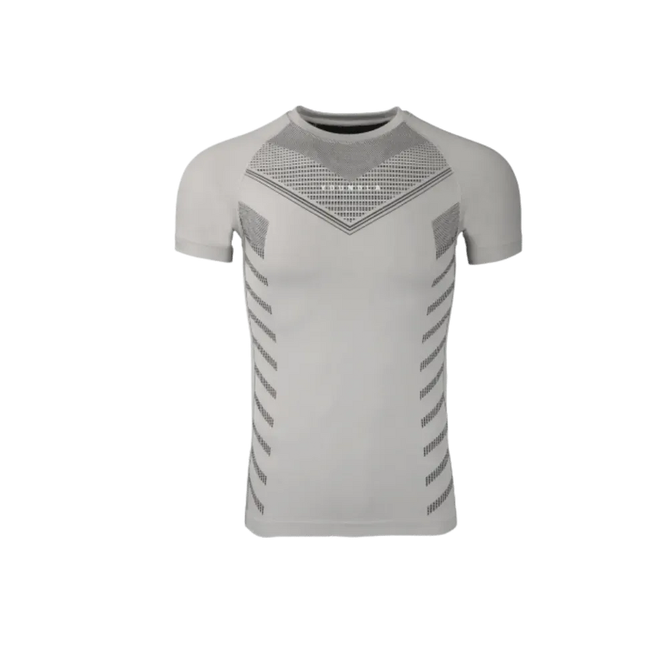 Young LA Superhero Compression Tees Cement