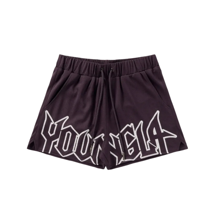 YoungLA All-Star Shorts Plum